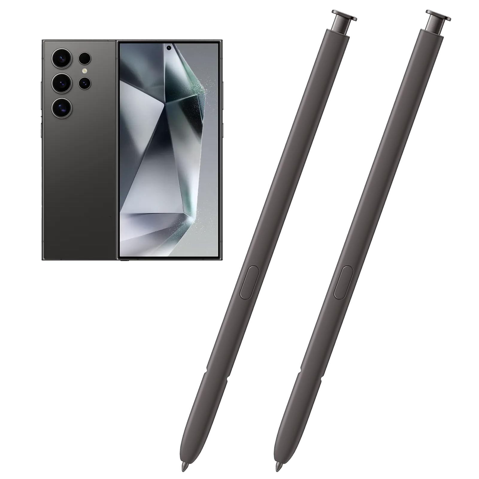 2 Pack S24 Ultra S Pen Replacement for Samsung Galaxy S24 Ultra,Dark Gray