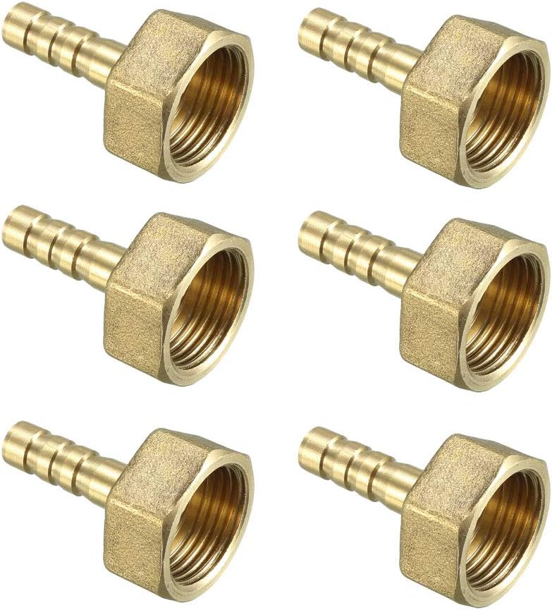 3 Adaptateurs En Laiton Pour Tuyau - 5/16 Barbelé X 1/4 NPT Mâle, Raccords De Plomberie