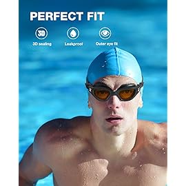 ZIONOR Swim Goggles, G1 SE Swimming Goggles Anti-Fog for Adult Men Women