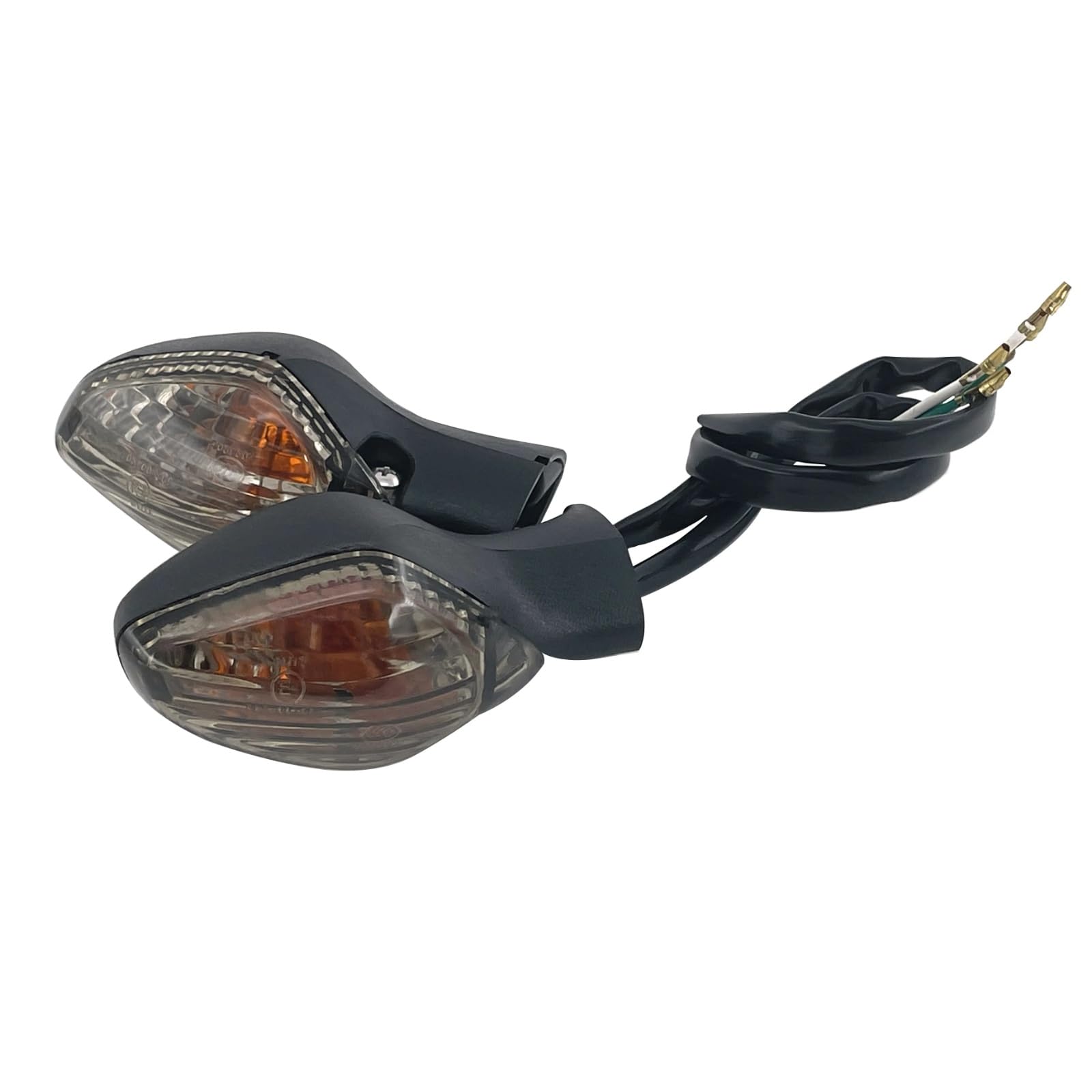 Intermitentes Moto Compatible con CMX 300 para CMX 500 2017-2018 1 Par De Bombillas Intermitentes Delanteras Y Traseras para Motocicleta(Gray)
