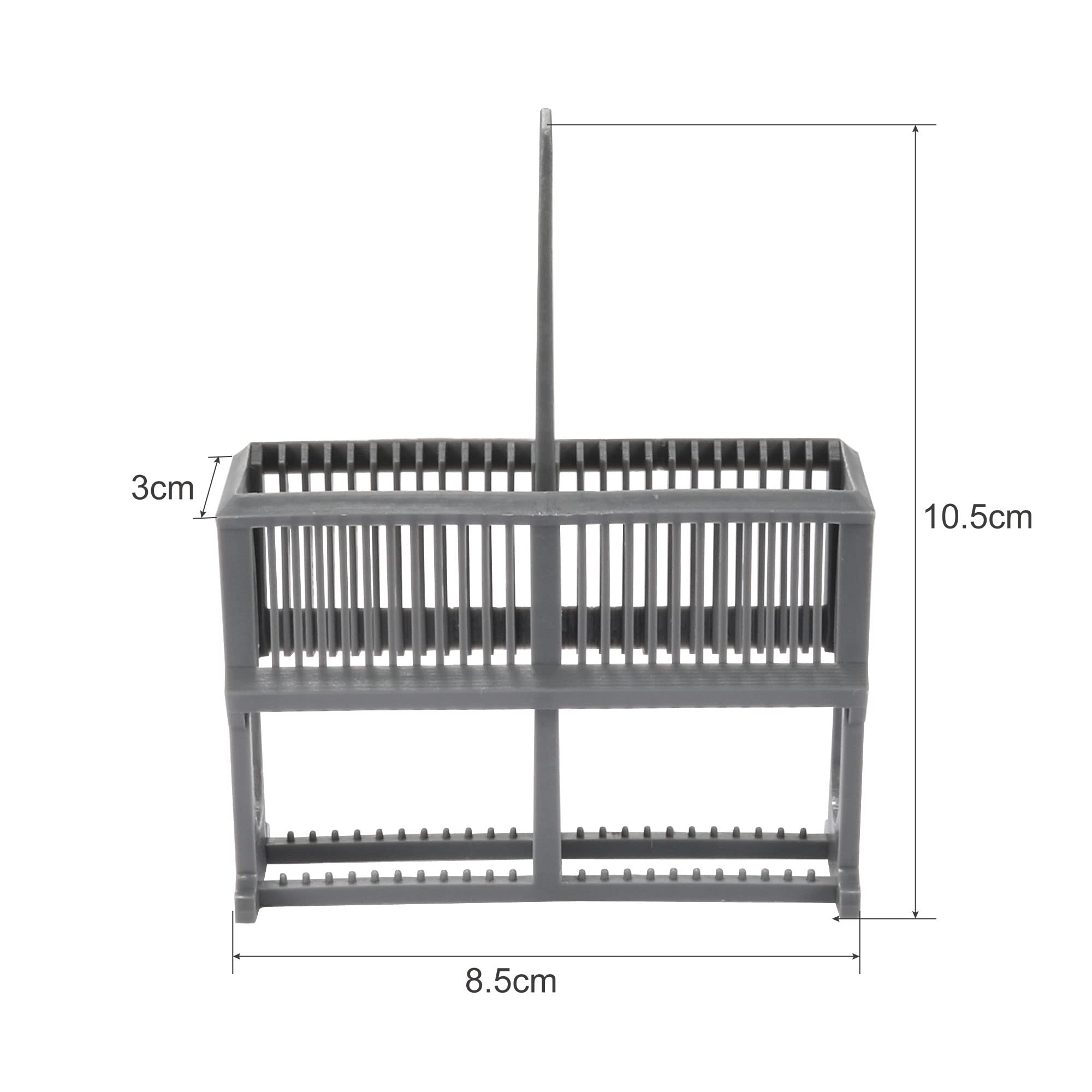 Microscope Slides Uxcell Rack 24 Positions Polypropylene Lab Microscope ...