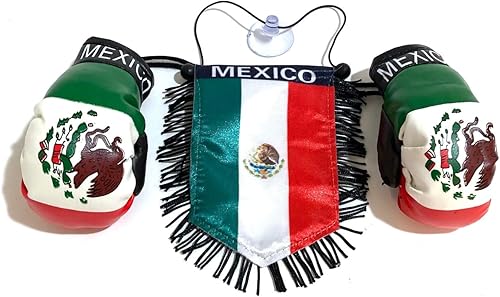 Miniatura 2 de Bandera de México para coches Bandera de México Calidad Banderas de México Pegatinas al vidrio Rápido y fácil