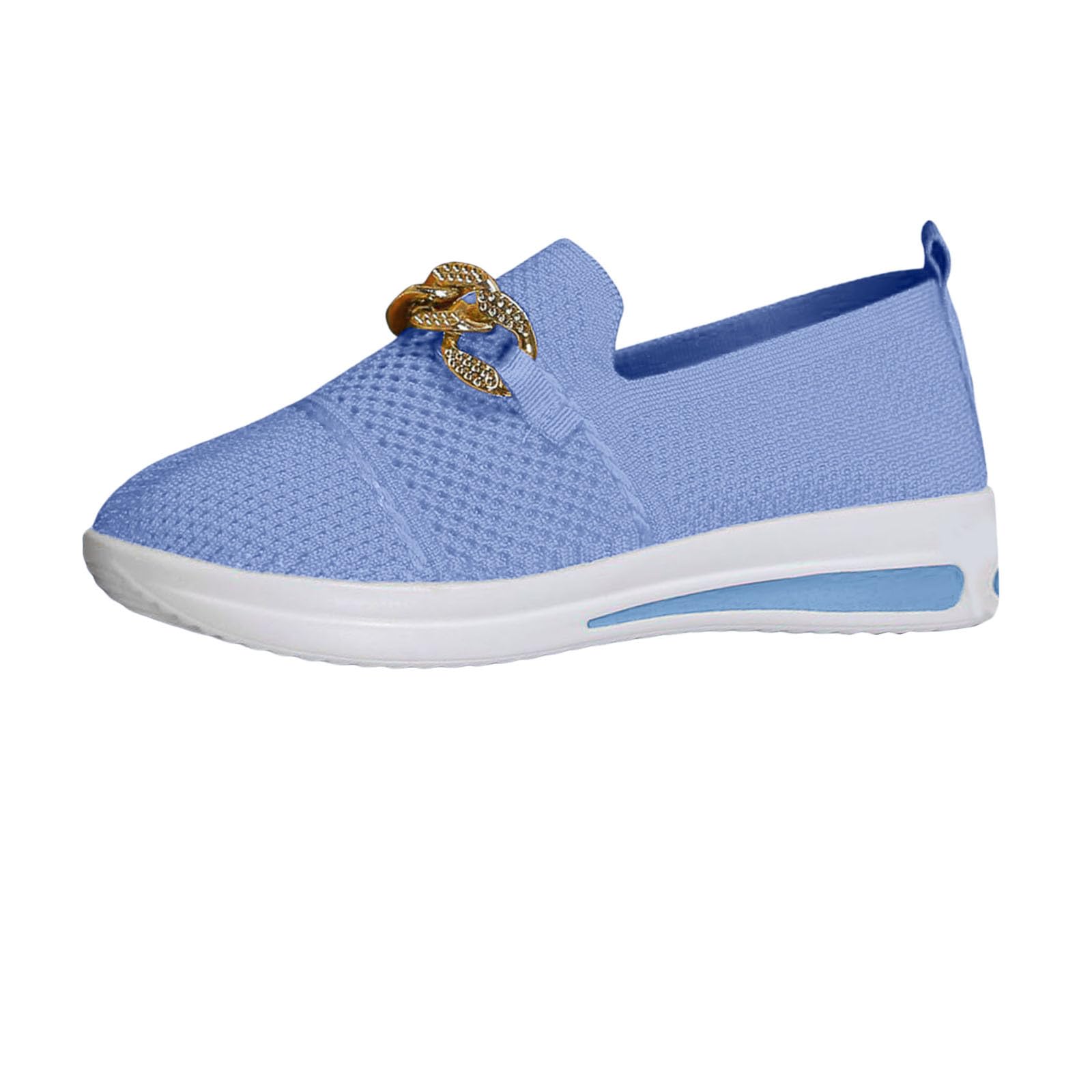 Zapatos para mujer, zapatos para mujer, tejidos ortopédicos, transpirables, suela suave, zapatos deportivos cómodos para caminar