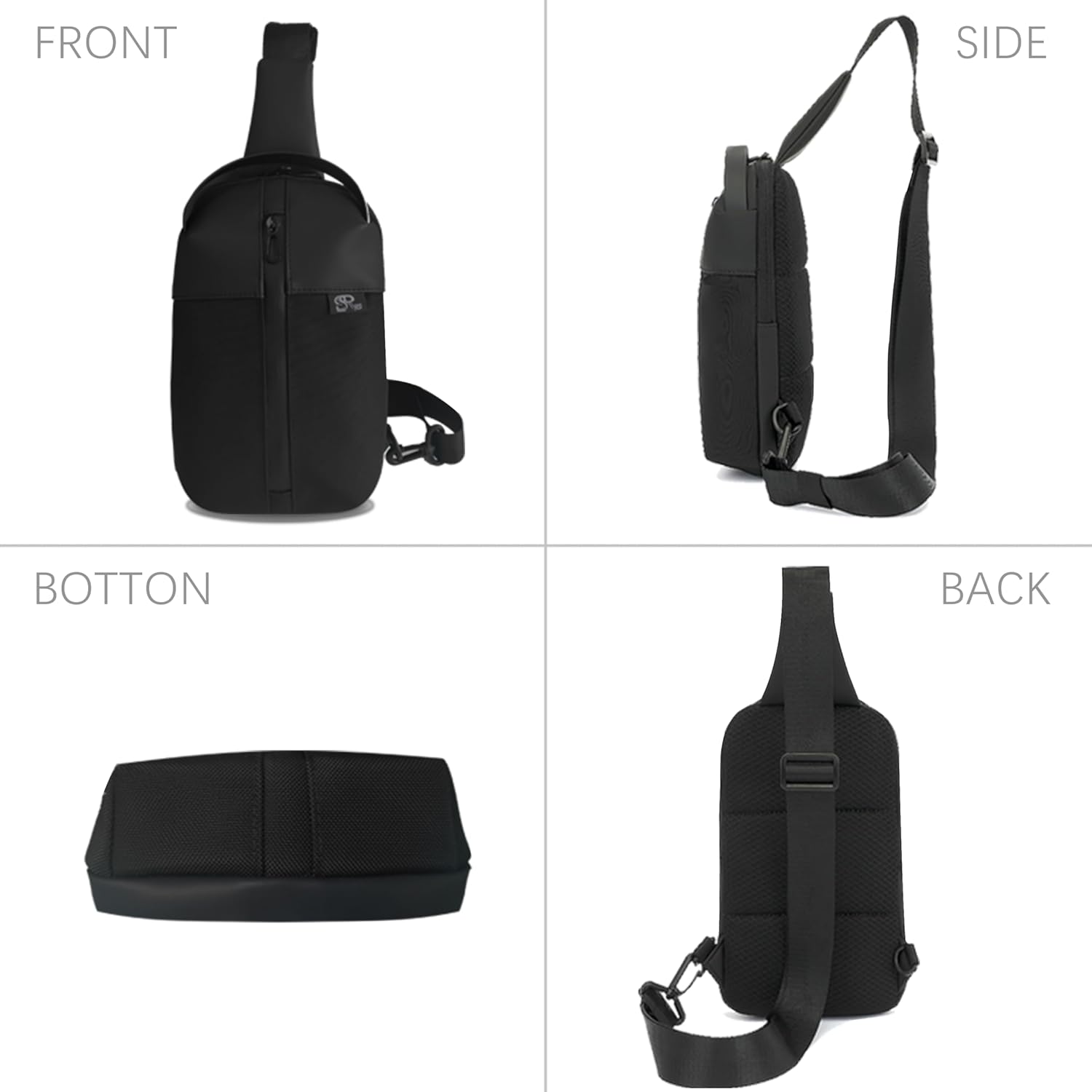 Convertible Small Sling Bag,Waterproof Crossbody Bag for Women Men,Practical Multi-Functional Chest Bag for Outdoor Hiking, Travel,Sports. - Image 7