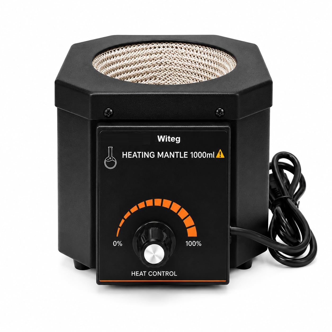 Laboratory Heating Mantle with Magnetic Stirrer | Rota Mantle | Capacity 1000 ML | Analog Temperature Control | Uniform Heating for Round Bottom Flask |-picture-38