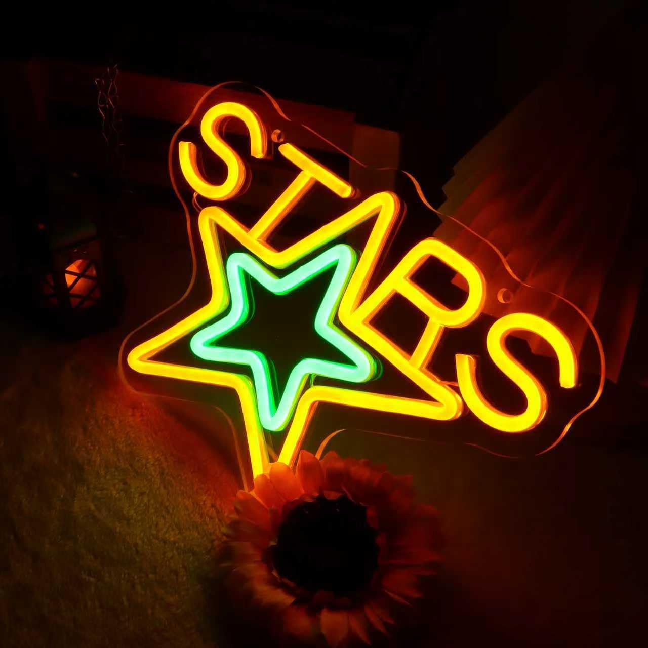 Ice Hockey Neon Sign for Wall Art Decor, Dimmable Hockey Team LED Light for Man Cave Game Room, Sports Sign for Dormitory Bar Club Bedroom, Spirit Gift for Fans