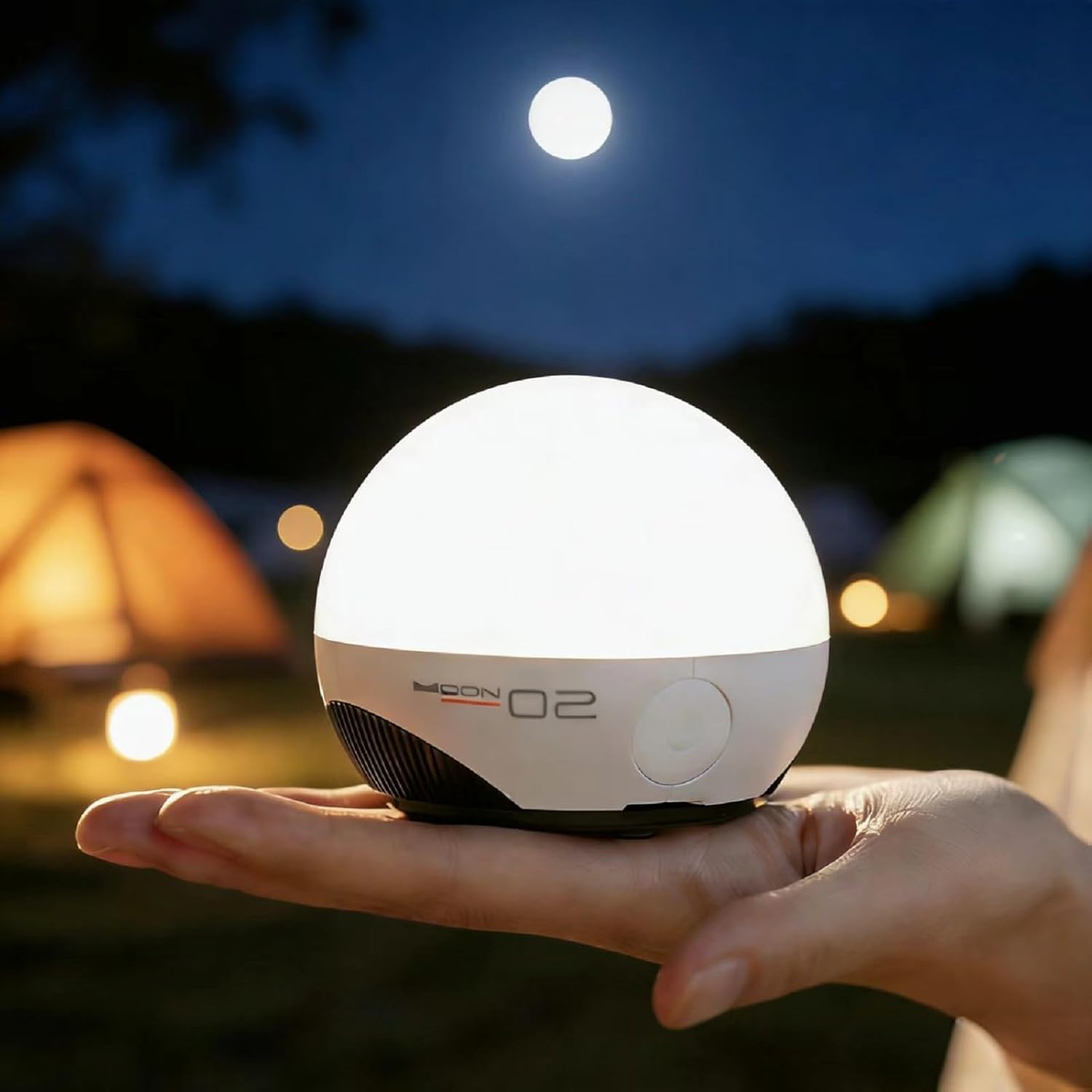 5200mAh Rechargeable LED Camping Lantern, 12H Long Lasting, 18LED Light with Magnetic Hook & Power Bank, IPX5 Waterproof Portable Tent Light for Camping Hiking Emergency