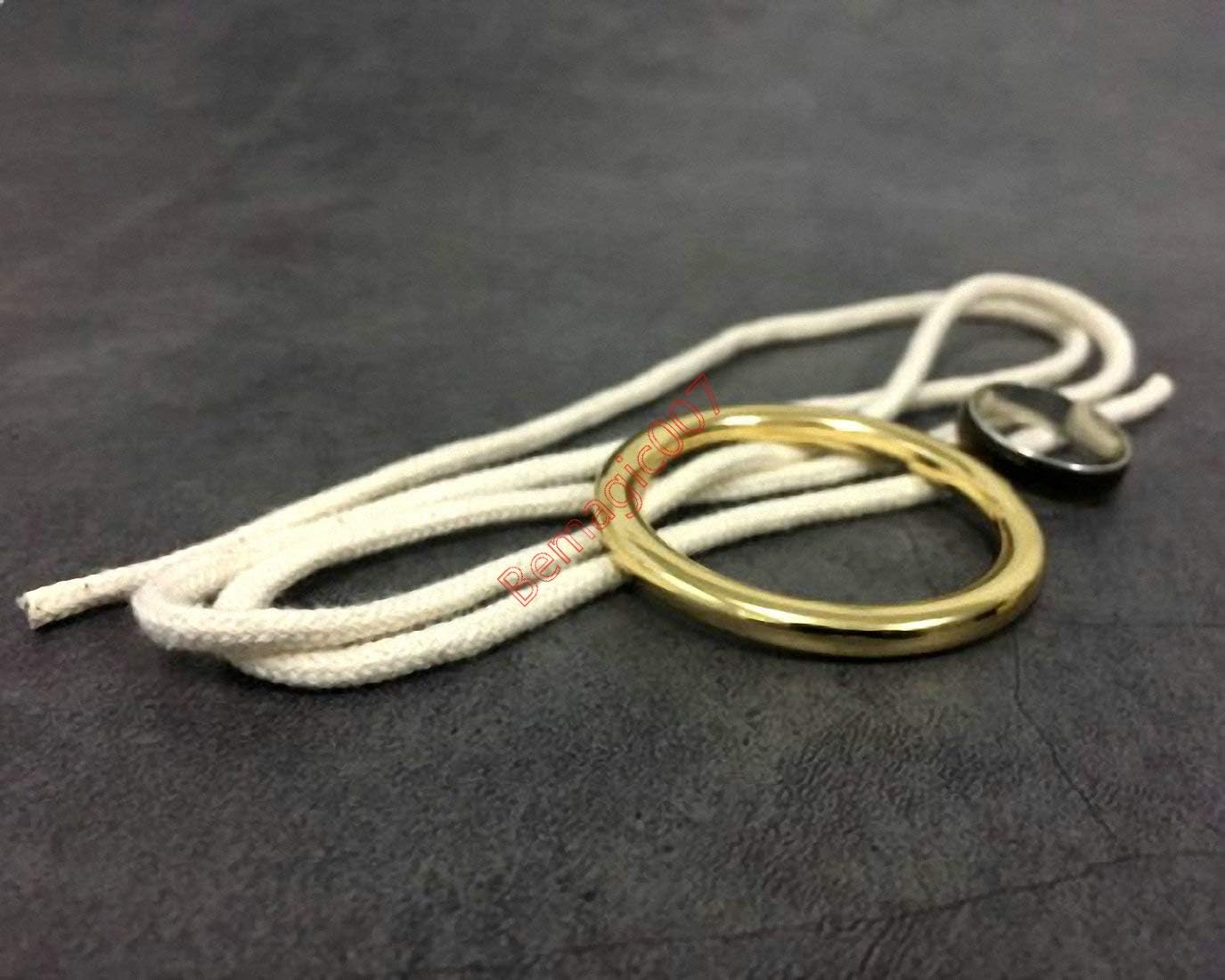 Bemagic007 Rings on The Rope - Magic Tricks, Stage Magic, Party Magic, Magic Prank.etc..