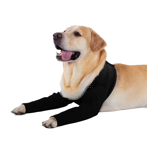 Coodeo Dog Recovery Sleeves, Cone Collar Alternative, Abrasion Resistant Dog