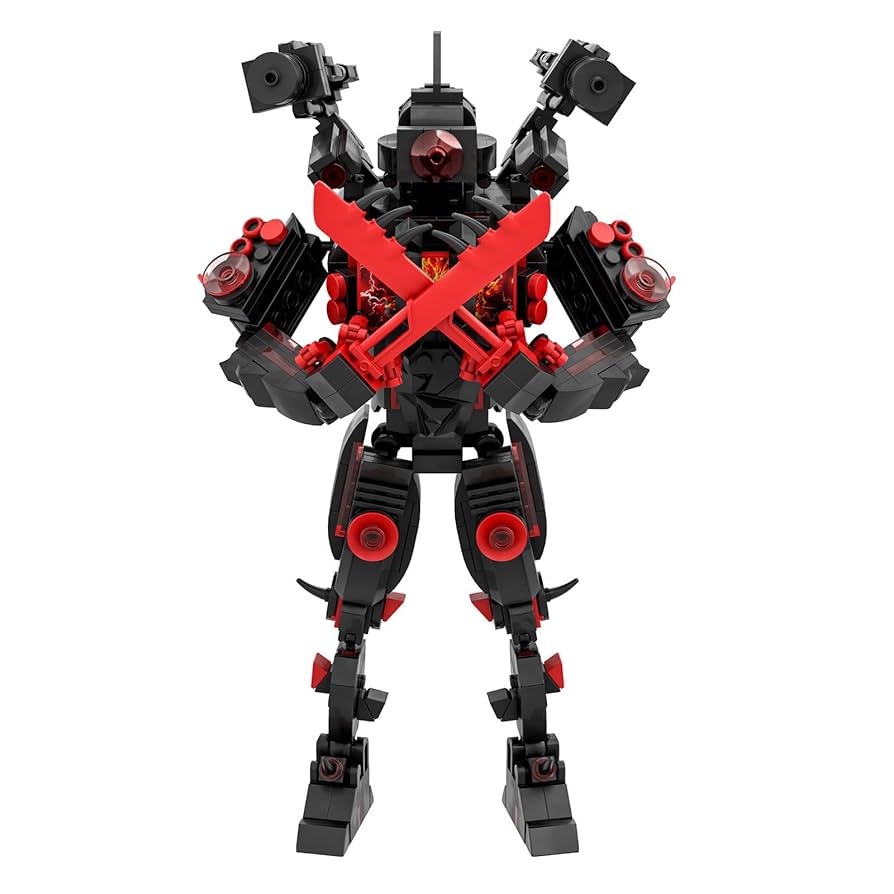 Skibidi Toilet DX アクションフィギュア ダークスピーカーマン Amazon.com: SKIBIDI Toilet Deluxe 6 inch Figure, Dark