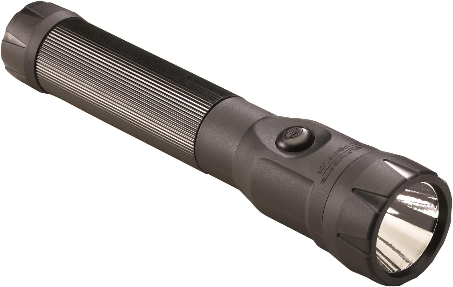 Streamlight 76134 PolyStinger LED Flashlight with DC Charger and Piggyback Holder, Black - 485 Lumens