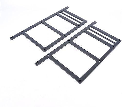 Miniatura 3 de Estante de cristal para botellas de vino montado en la pared de 3 capas, estante de metal rústico para vino, estante de metal para botellas de metal