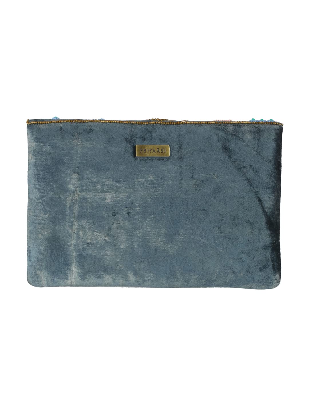 Priyaasi BirdBliss Beaded Velvet Sling Bag - Image 7 thumbnail