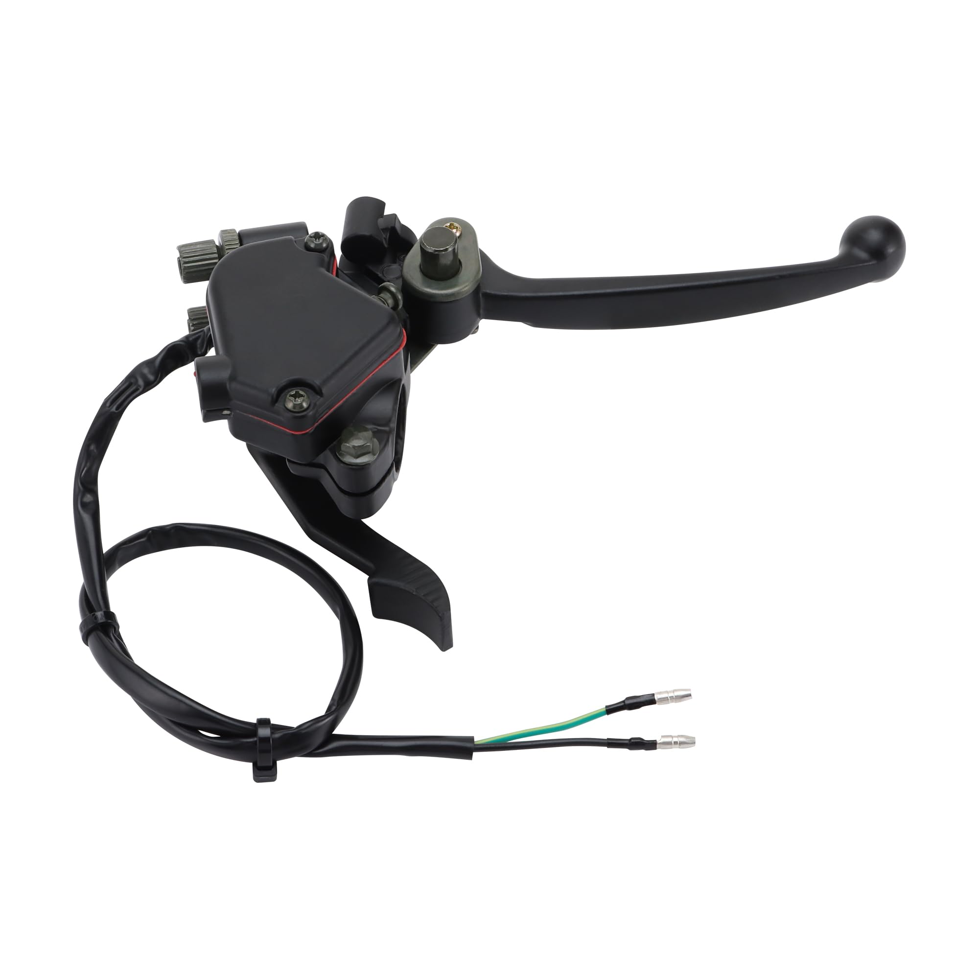 GOOFIT 7/8" Brake Lever Greaser Thumb Throttle Assembly Replacement for Taotao Alpha Baja Kazuma ATV Go Kart