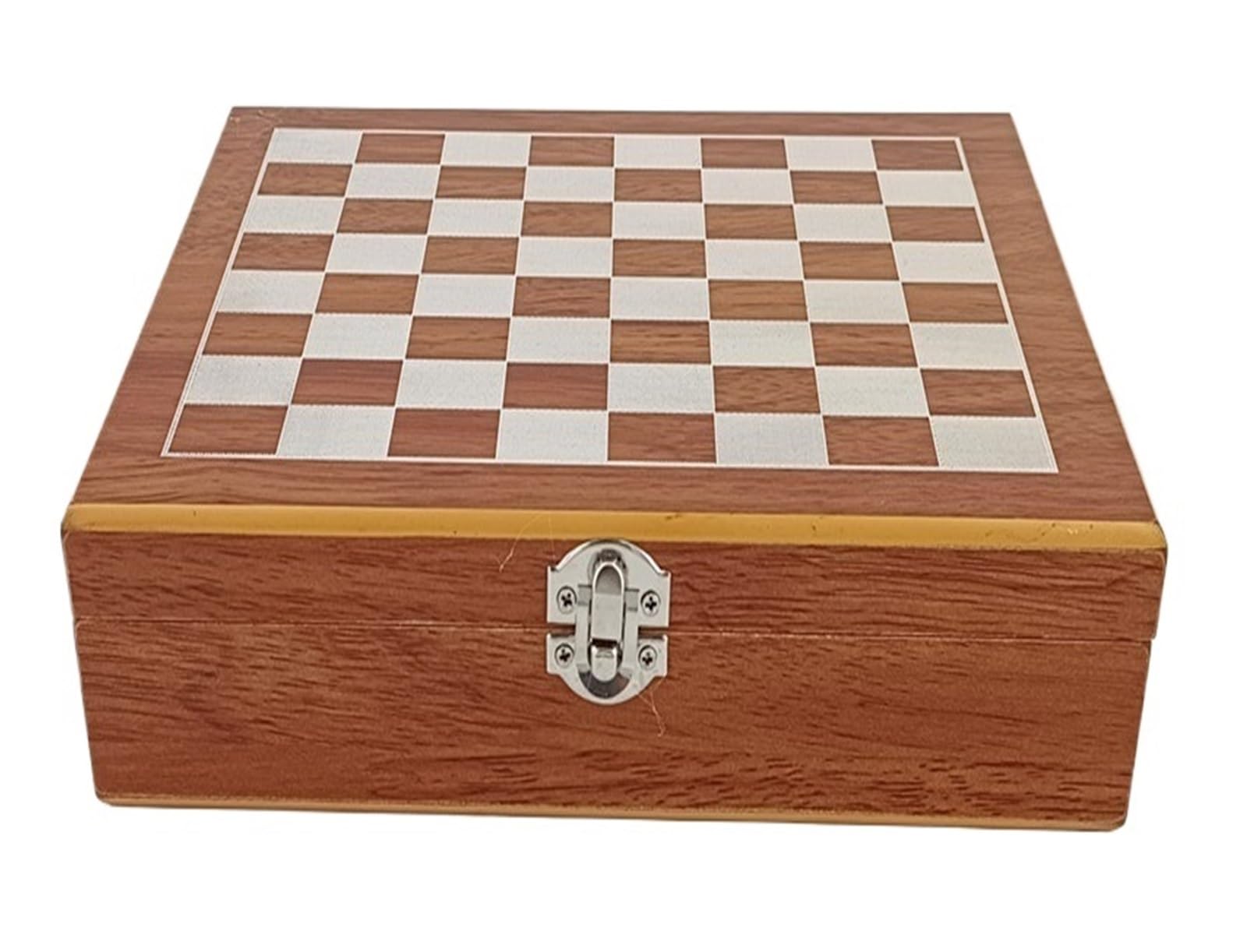 schachspiel Schach-Domino-Set for Erwachsene und Kinder, faltbares Schachset, reisefreundlich und gut lesbar for Unterhaltung zu Hause