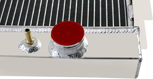 Miniatura 6 de ALLOYWORKS Radiador de aluminio de 3 filas para Dodge Ramcharger D & W 1979-1993 camión 5.2L 5.9L V8