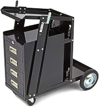 CARRO DE 4 CAJONES PARA MAQUINA DE SOLDAR PARA HERRAMIENTAS DE SOLDADURA Y ACCESORIOS