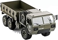 Vista 1 de Coche de control remoto a control remoto, camión súper militar, 6 ruedas de tracción completa, automóvil de escalada a escala 2.4G, camión pesado