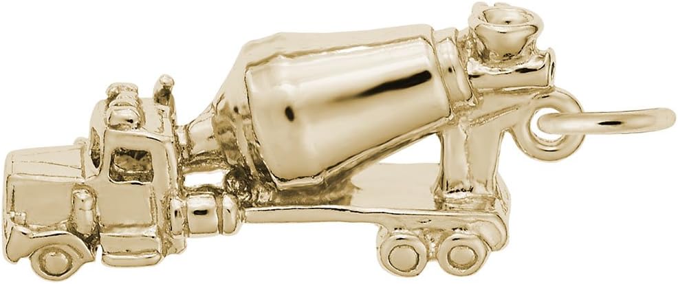 Cement Truck Charm, Charms for Bracelets and Necklaces
