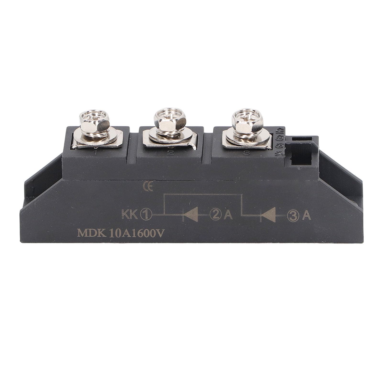 Bridge Rectifier, MD110A MD110-16 1600V Anti-Reverse Diode Module Power Module for Inverter Power Input, Fast Dynamic Response and High Voltage Bridge Rectifier, MD110A MD110-16 1600V Anti-Reverse Diode Module Power Module for Inverter Power Input, Fast Dynamic Response and High Voltage
