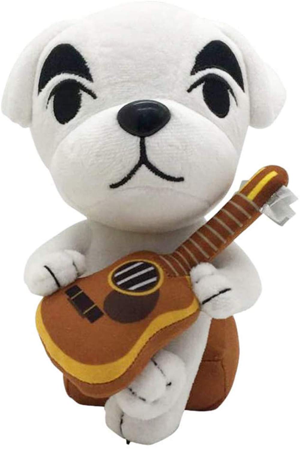 Stuffed Animal Plush Toy.Animal Dog Holding A Guitar Plush Stuffed Doll Animal Toy Cloth Print Pillow.