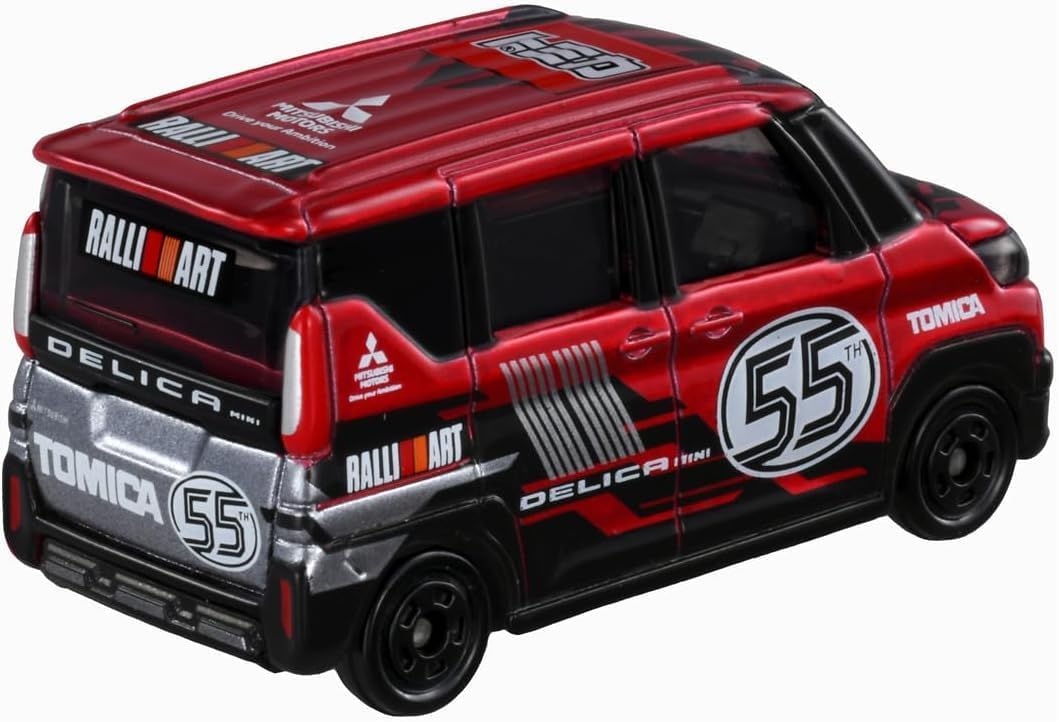 Takara Tomy Tomica Mitsubishi Delikamini Tomica 55th Anniversary Mini Car Toy for Ages 3 and Up