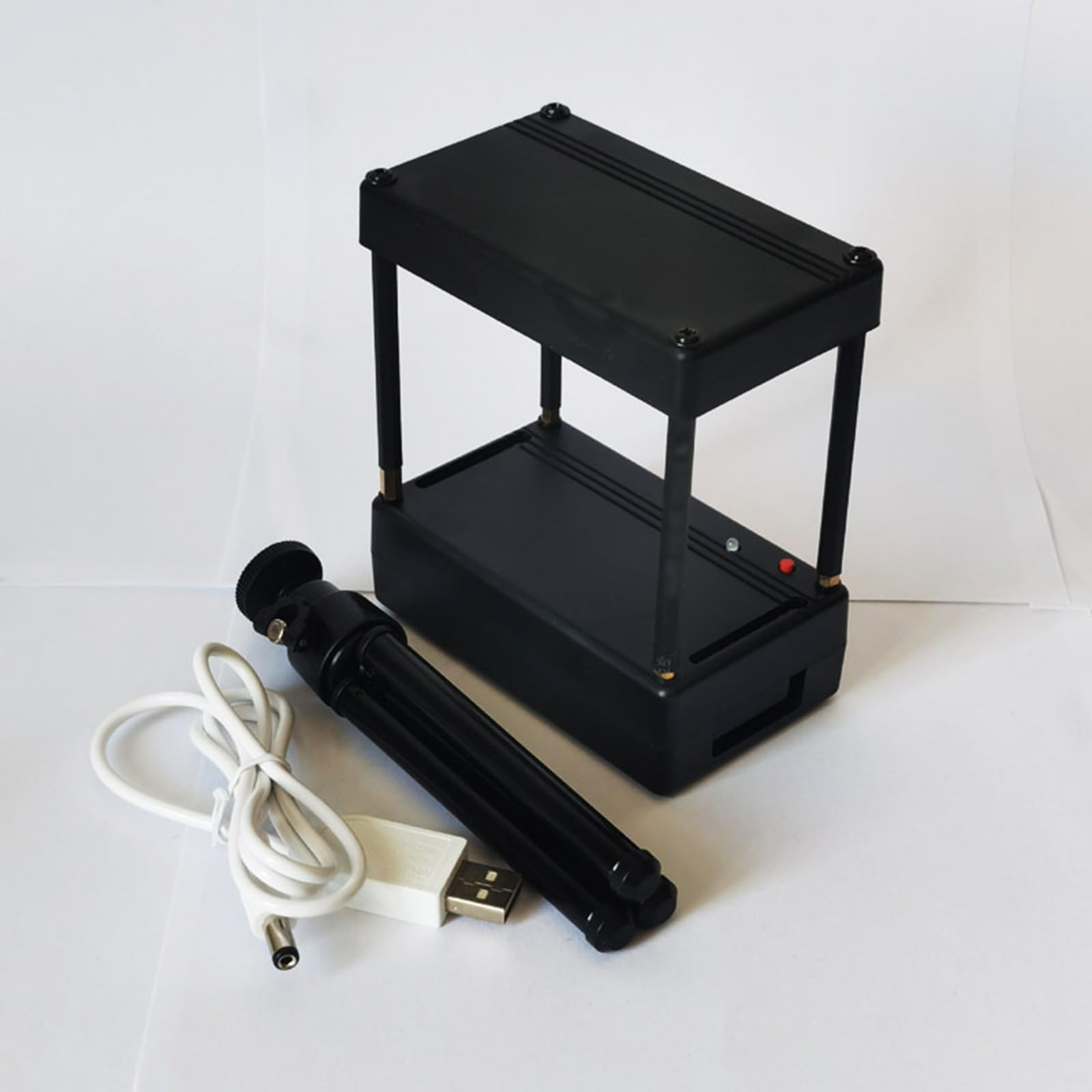 Herramienta cronógrafo recargable, probador de velocidad con trípode, mide velocidades de 1-2000 m/s (4-6500 FPS), ideal para probar tirachinas, tenis de mesa, bádminton