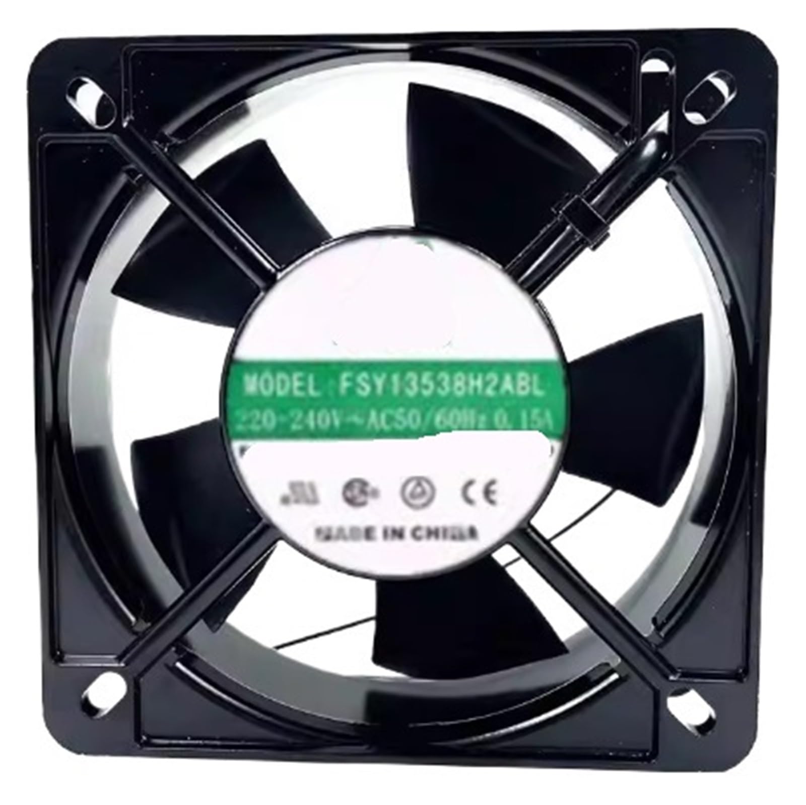 ZBWZXBDJ FAN FSY13538H2ABL AC 220~240v 0.15A 13.5CM 13538 2 WIRE