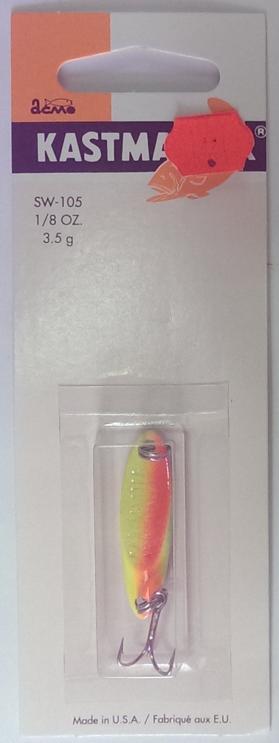 acmeSW105/TS Kastmaster Casting Lure, Tequila Sunrise, 1/8 oz