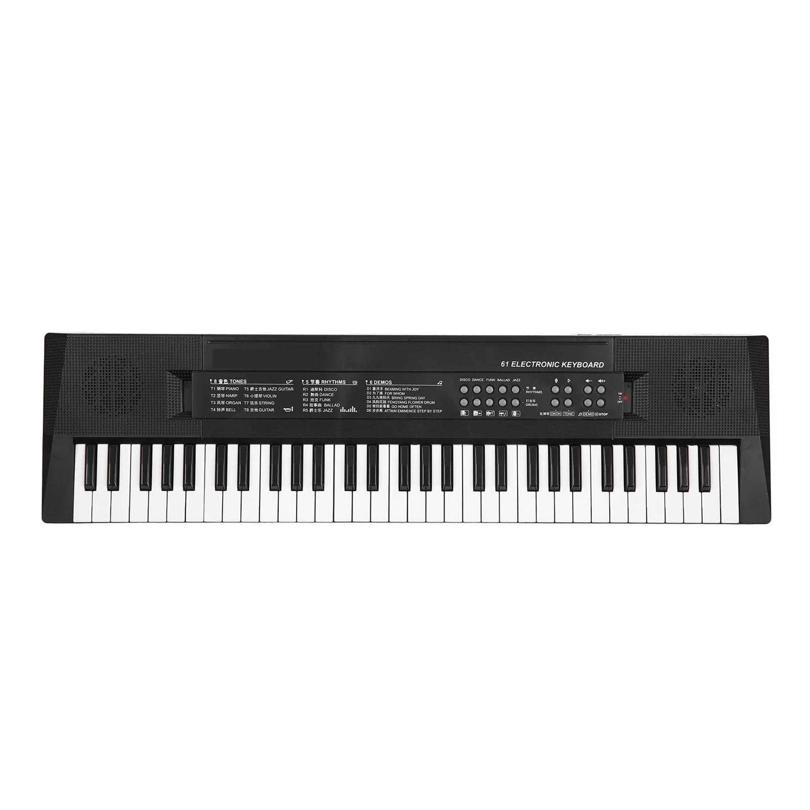 klawiatura elektryczna wielofunkcyjna 61 Klawiszy Cyfrowa Klawiatura Elektroniczna Wielofunkcyjne Pianino Elektryczne Dla Studentów Z Instrumentami Funkcyjnymi Mikrofonu