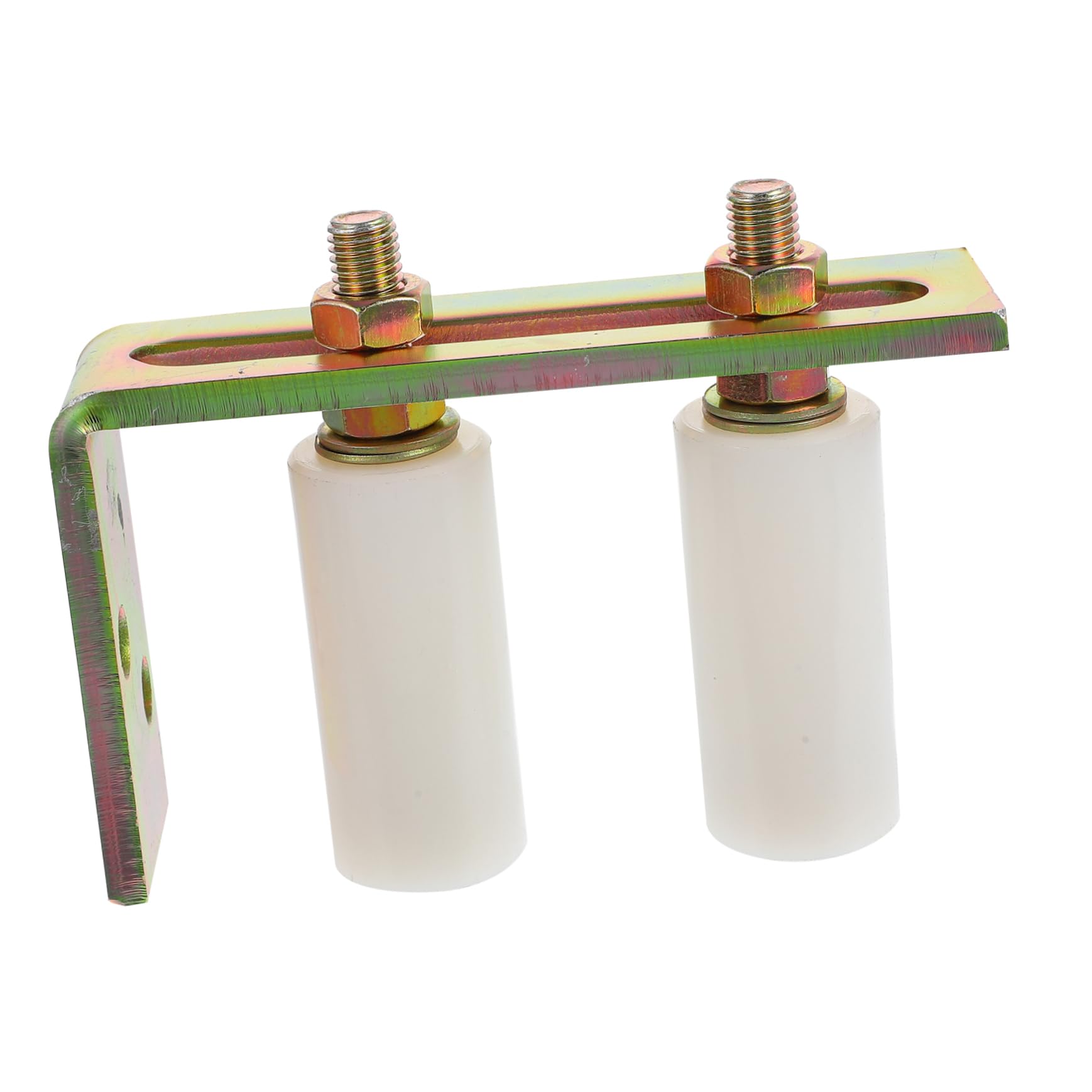 Guide portail coulissant et kit de porte coulissante acier anti blocage