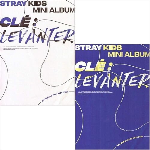 Miniatura 1 de Stray Kids Clé: Levanter [Standard ver. - Clé+Levanter Set] - 2CD, 2Photobook, tarjeta de fotos 2QR, póster doblado con beneficio de pre-pedido,