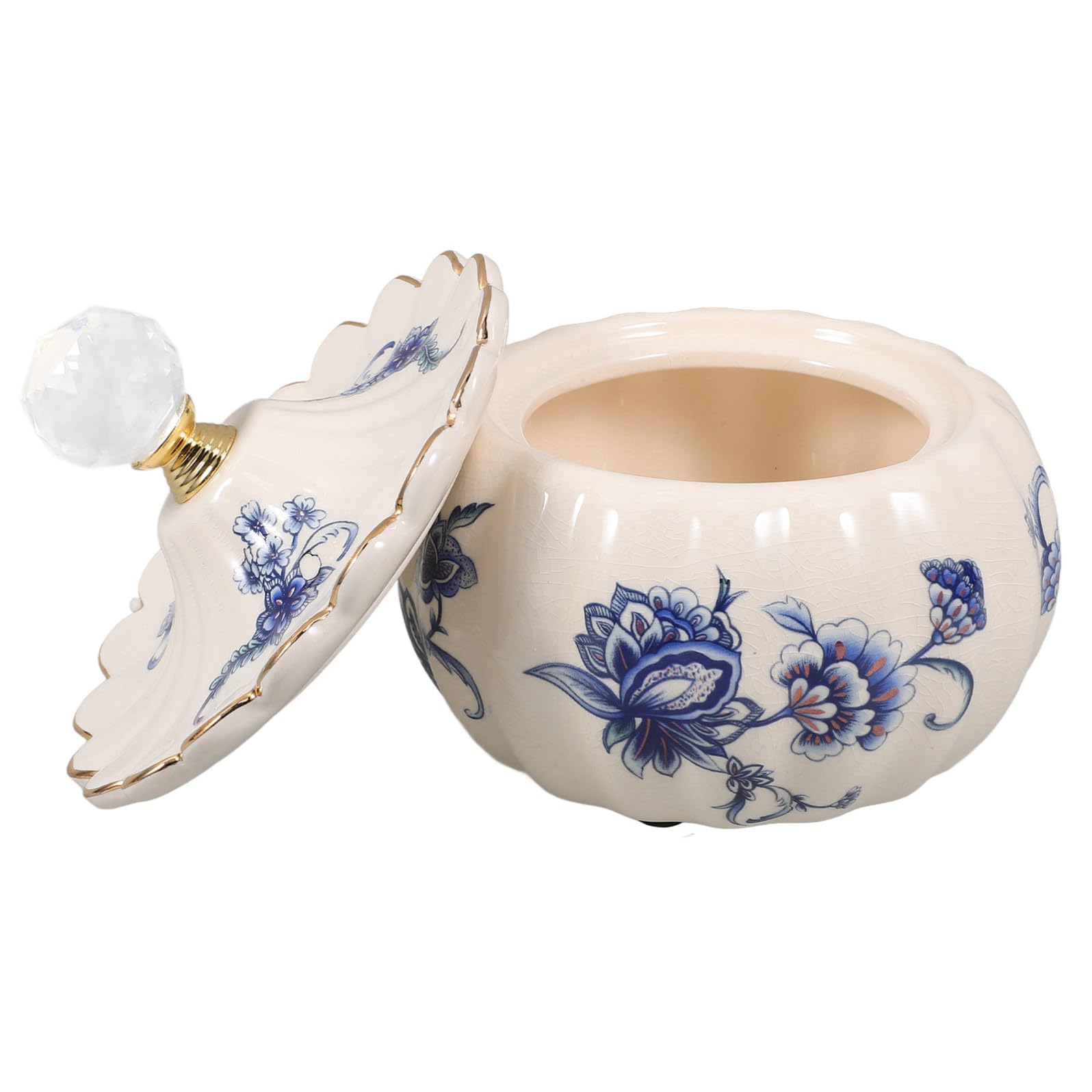 TEHAUX Scatola in Cristallo Pratica e Decorativa Facile da Aprire e Chiudere Organizer per Collane e Orecchini per Feste di Compleanno