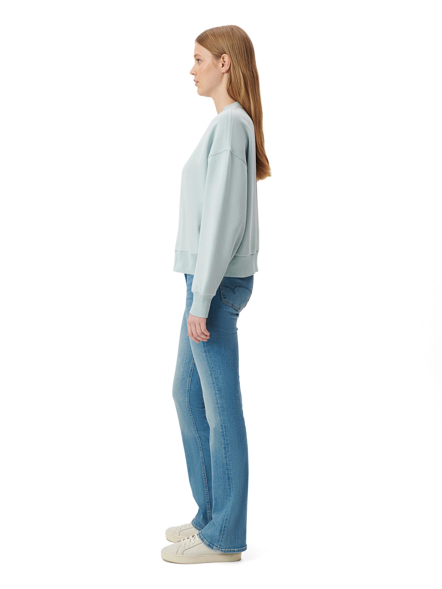Mavi Damen Pullover Regular Crew Neck Sweatshirt
