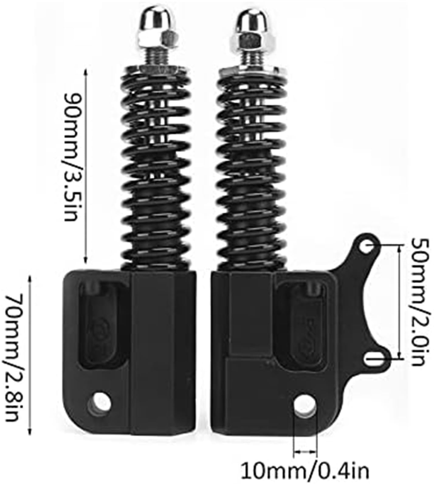 Ressort hydraulique for Scooter électrique, Fourche