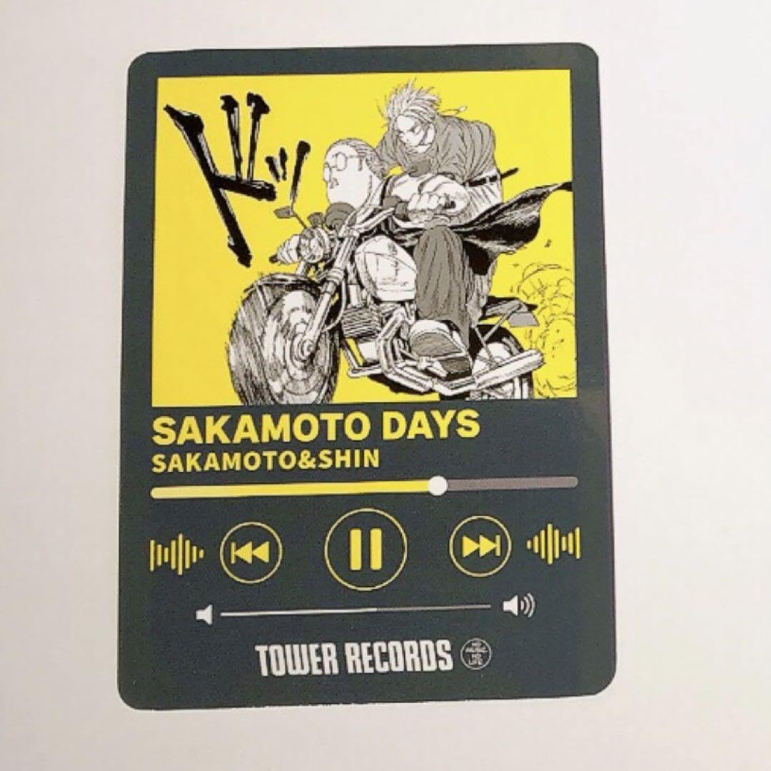 サカモトデイズ ミュージックプレイヤー風トレーディングカード 坂本太郎 Amazon.co.jp: サカモトデイズ ミュージックプレイヤー風