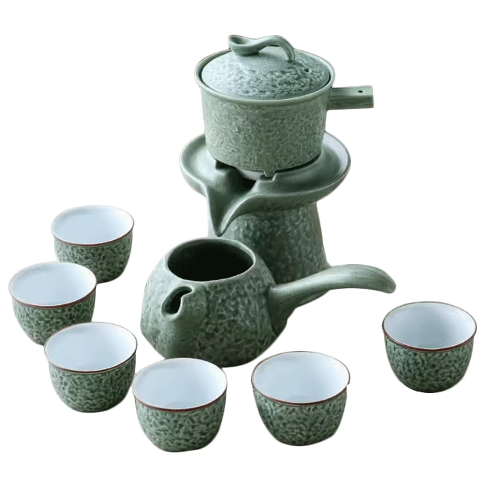 Infusore per tè più ripido Infusore per tè in pietra Design a foglie sfuse Infusore per tè Kung Fu Kit per la preparazione del tè nero Pu-er