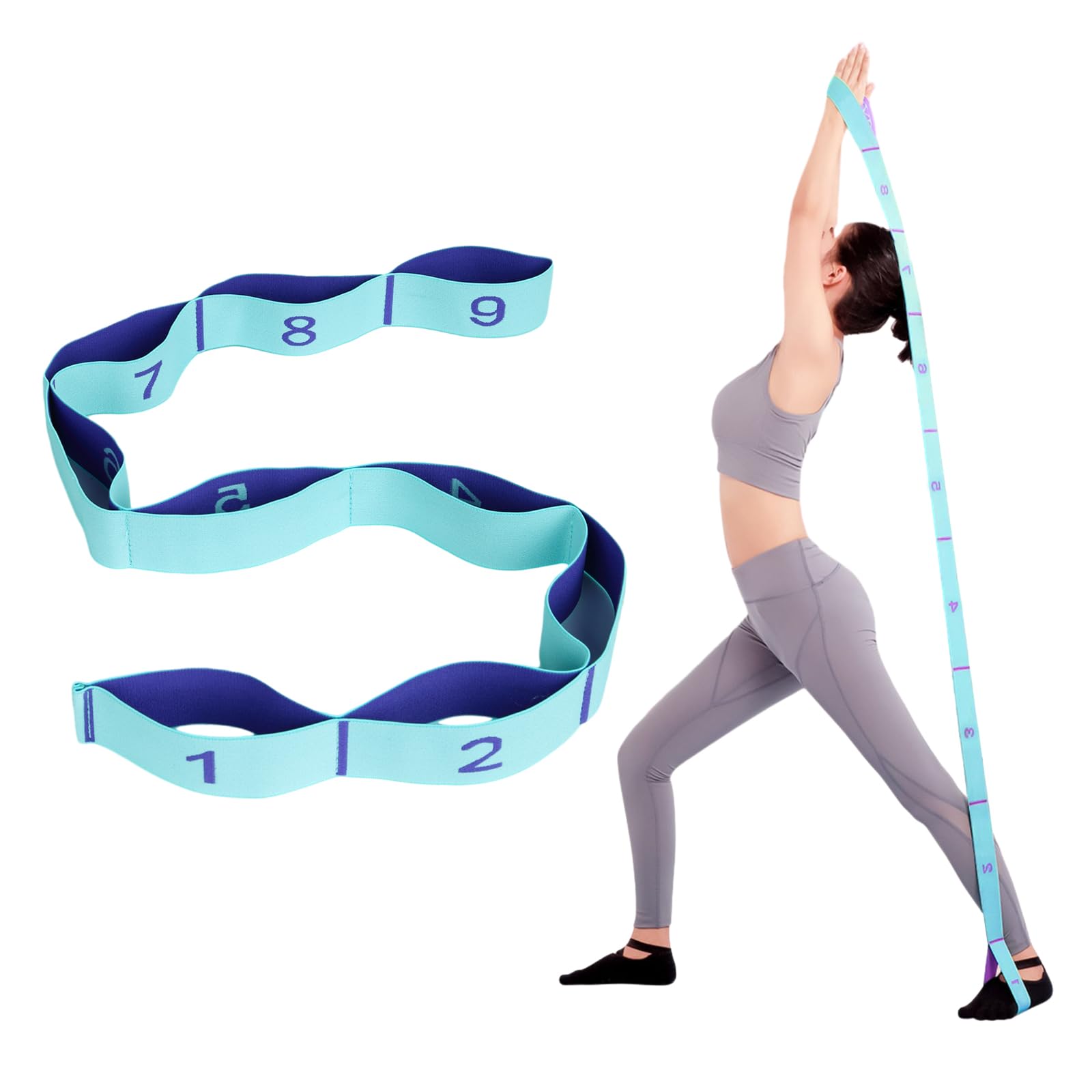 Dance Stretch Band Stretch Strap, Loops Elastic Resistance