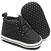 Babelvit Baby Boy Girl Soft Sole Canvas Sneakers Sparkle High Top Lace Up Infant Unisex Ankle Shoes Booties Toddler…