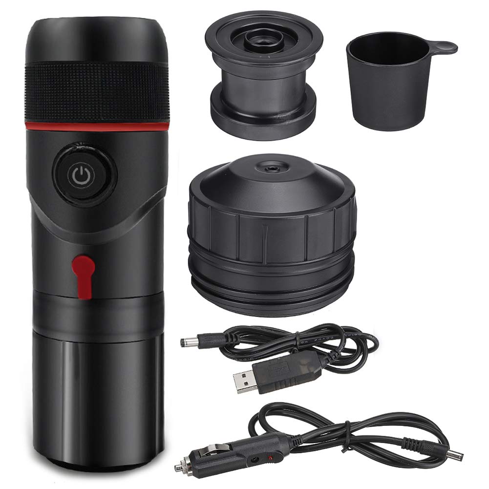 Cafetera espresso eléctrica portátil de 15 bar solución para tomar café caliente en la oficina