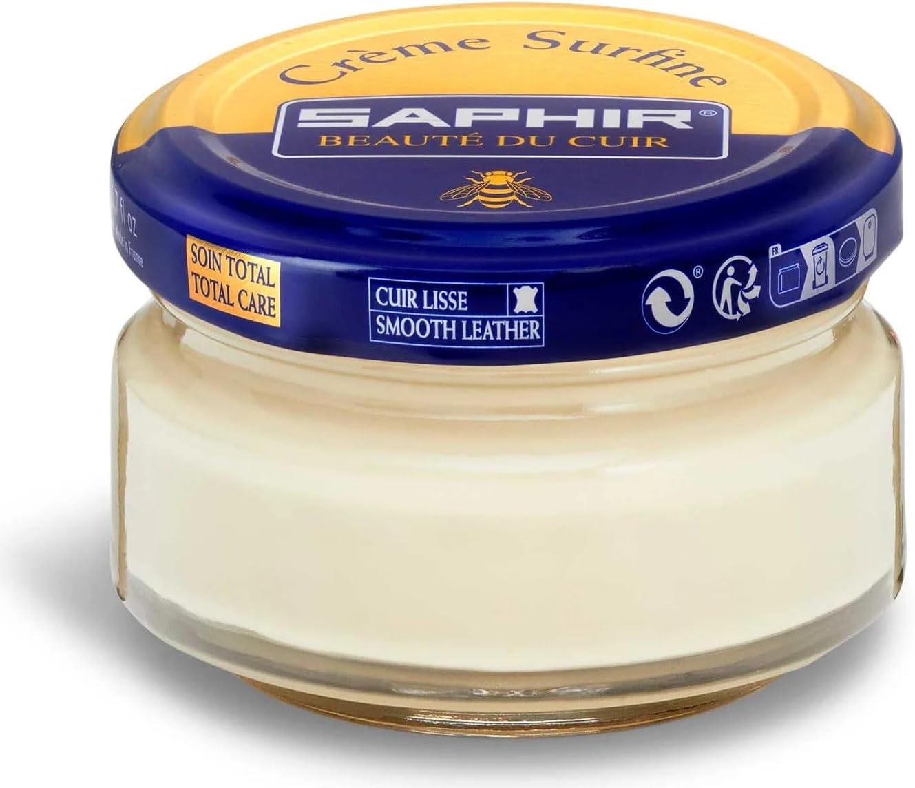 Creme Surfine Pommadier Shoe Polish - Beeswax Cream for Leather Products