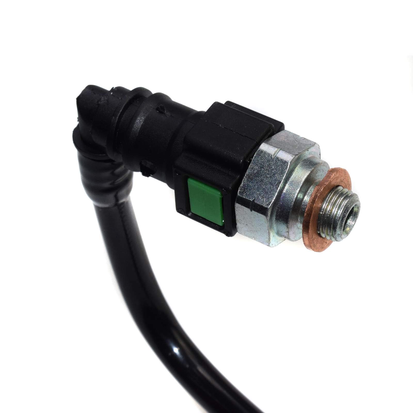 eGang Auto Nuevo Tubo de Retorno de inyector de Combustible AP02 + Clips 1574.L4 1473393 1383595 6C1Q9K022AG, 9660645280,1574.L4,1574L4 para Citroen Jumper Autobus/Citroen Jumper Box 2006-