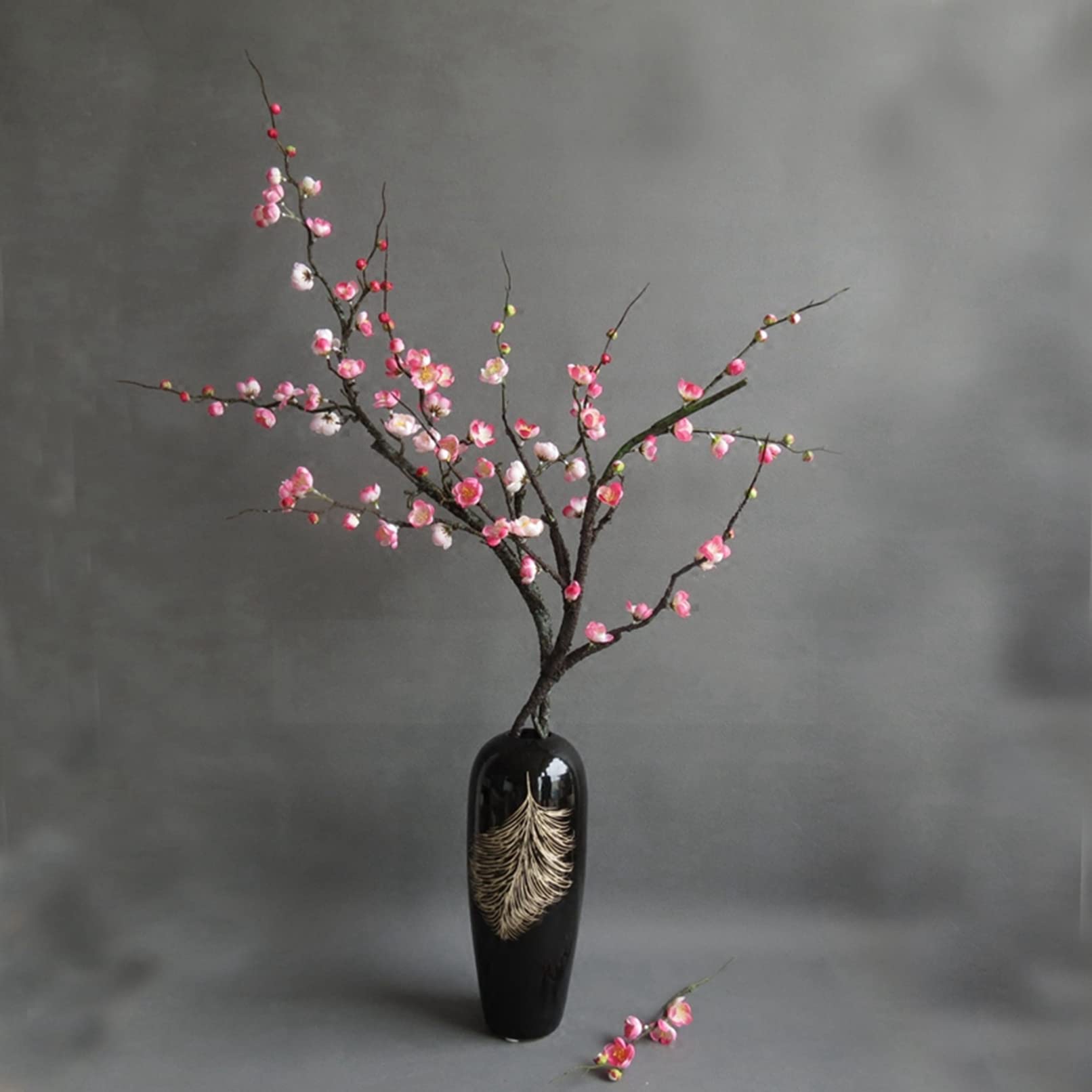 Amazon｜梅の花 造花 アートフラワー 生け花 プレゼント 贈り物