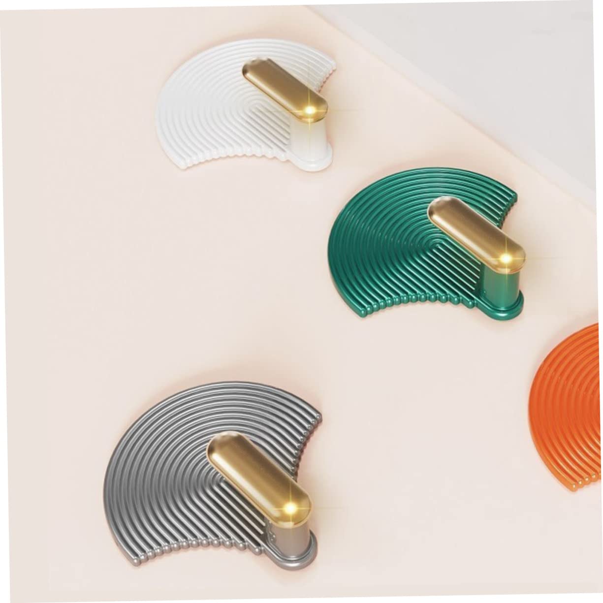 MAGICLULU 20piezas Ganchos Adhesivos Multiusos Impermeables Para Baño Cocina y Entrada Gancho Autoadhesivo Para Llaves y Toallas