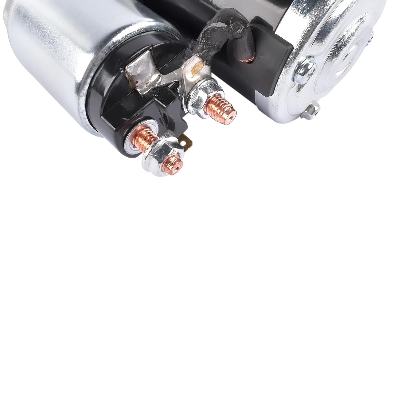 Bario Starter Replacement for 2007-2020 Chrysler Sebring, Dodge Avenger, Caliber, Journey, Jeep Compass, Patriot 2.4L 2.0L 1.8L 1.2kW 12V CW 8T # 5034555AA 421983A