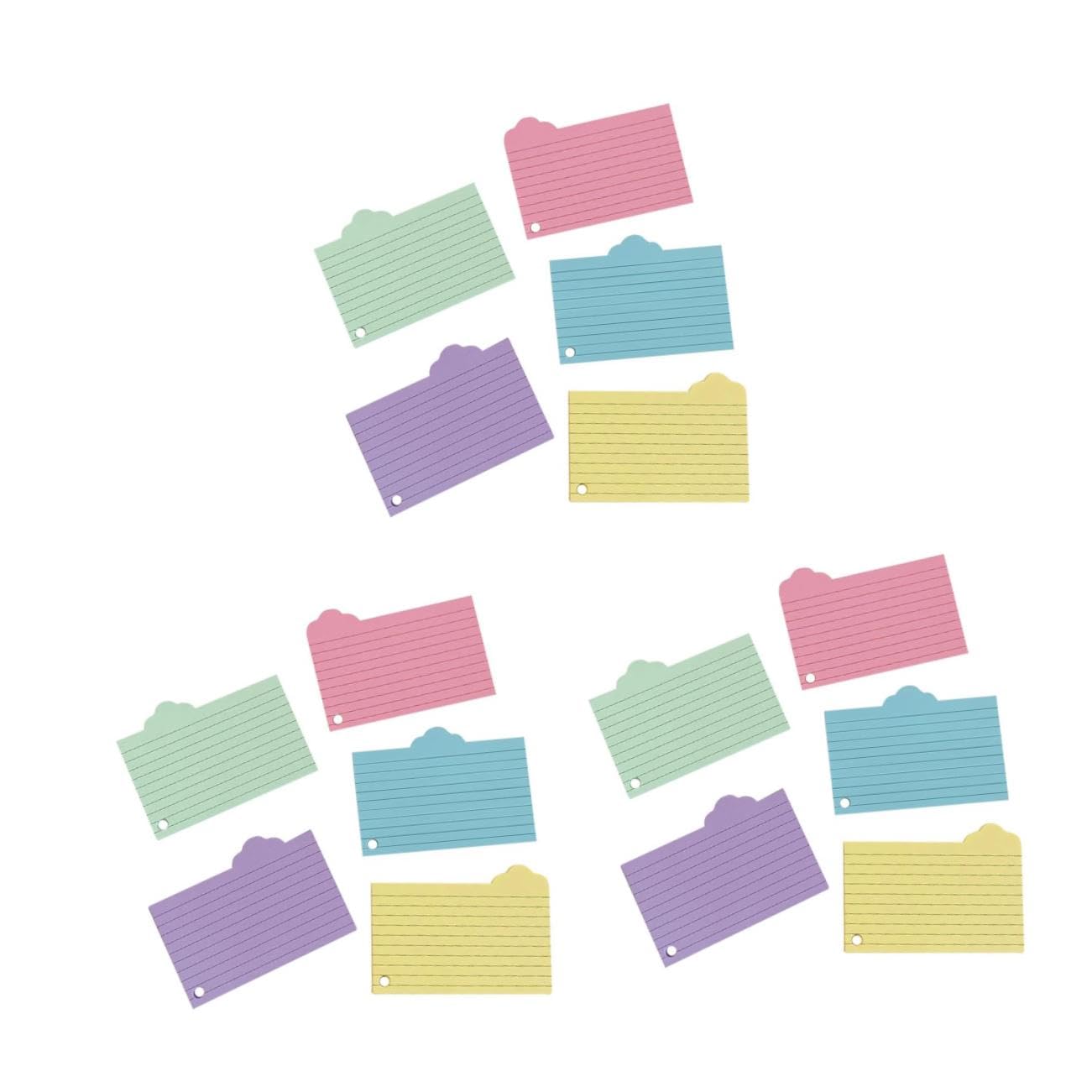 Cartes vierges blocs-notes Lurrose en onglets pour trier vos idées efficacement - 8