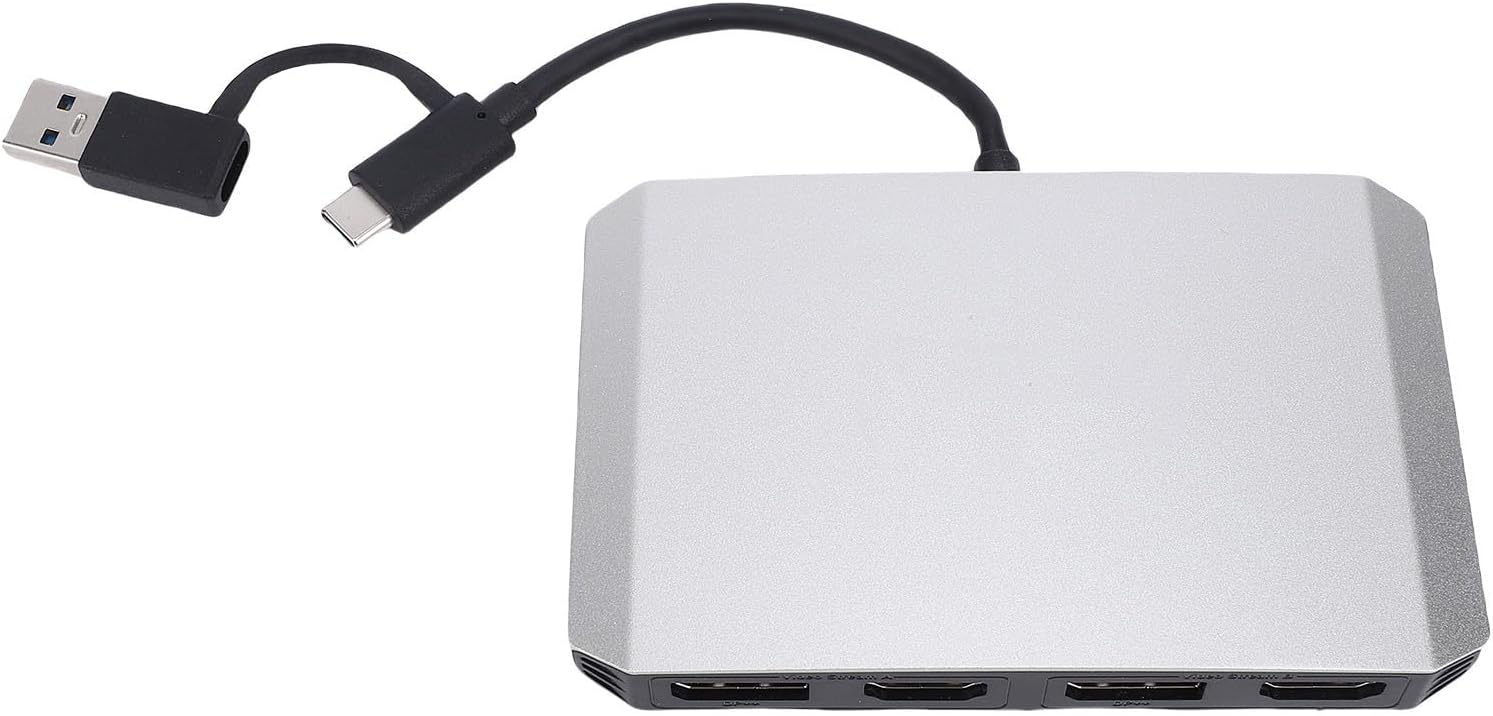 Adaptador Multipuerto USB C Pomya USB 3.0 con DisplayPort 4K 60Hz