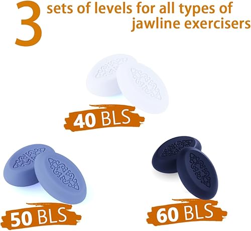 Miniatura 2 de Ejercitador de mandíbula, ejercitador de mandíbula, cuello y cara para hombres, moldeador de cara y removedor de doble barbilla, pierde grasa