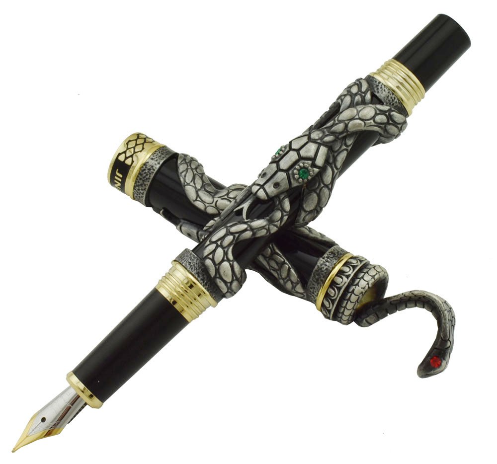 Jinhao Vulpen, nieuwe haaienvorm, set van 6 stuks, fijne penpunt