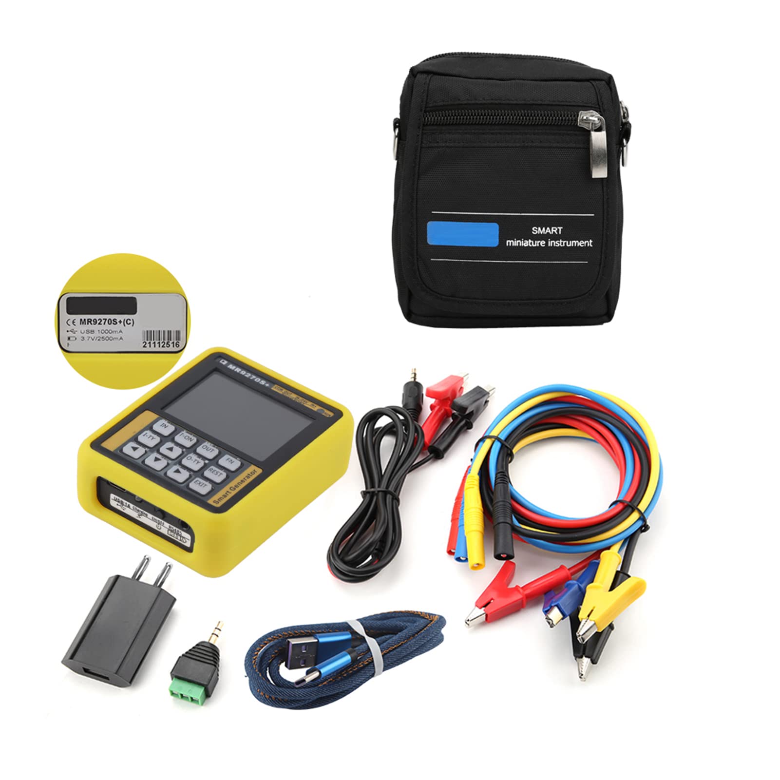 Generatore di segnali MR9270S + 4-20mA Calibrazione Tensione di corrente Termocoppia Sorgente digitale di alta precisione(EU Plug)